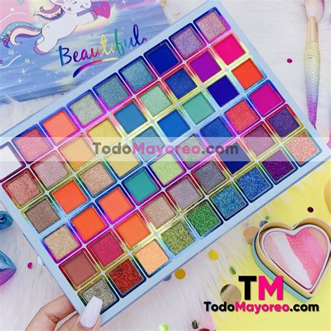 Paleta De Sombras Tonos Unicornio Naked Tencoco Beautiful Fabricantes Por Mayoreo M