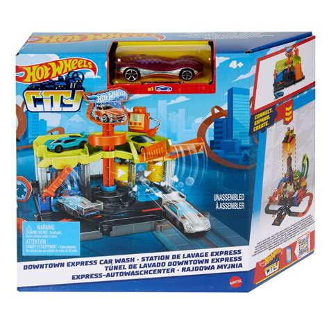 Mattel Hot Wheels City Autolavado Mega Torre Rayuela