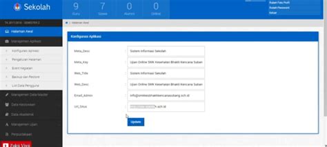 Source Code Aplikasi Sistem Informasi Manajemen Sekolah Full Berbasis