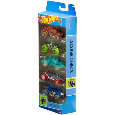 Set Masinute Hot Wheels Streets Beasts Hfv Ani Multicolor