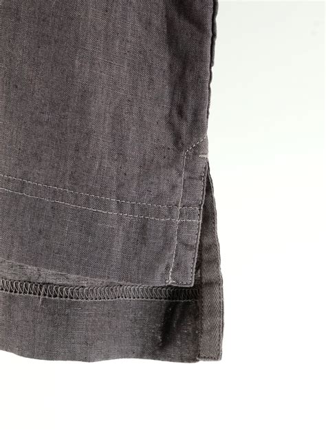 maillotマイヨ mature linen big polo shirt Tee MAC MAC ACOO TOKYO