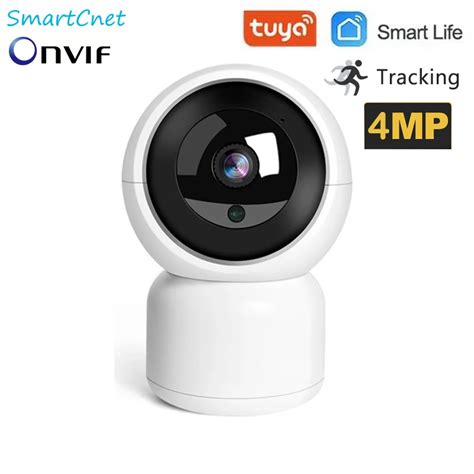 SmartCnet C Mara IP Onvif Tuya Smart Life De 4MP Inal Mbrica WiFi