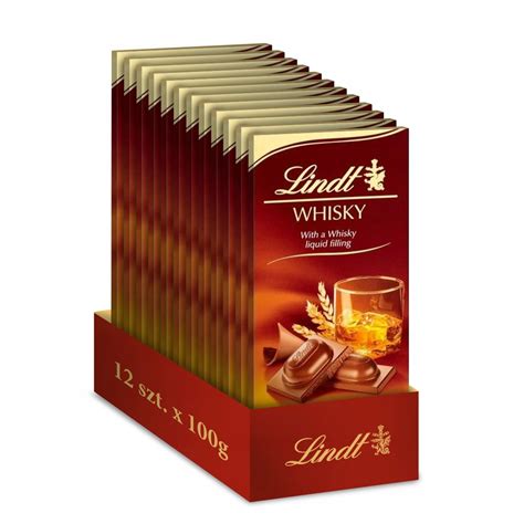 Lindt Zestaw Czekolad Mlecznych Z Whisky X G Allegro Pl