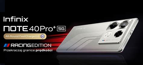 INFINIX Note 40 Pro+ 5G 12/256GB 6.78" 120Hz Szary Smartfon - niskie ...