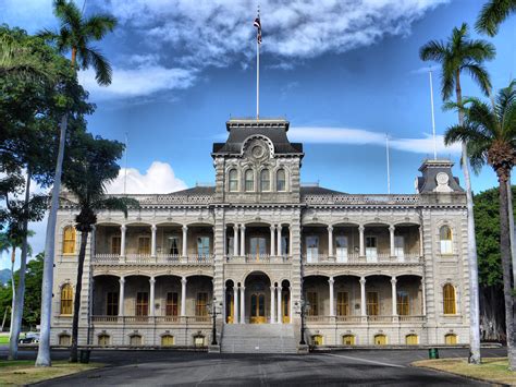 Iolani Palace The Only Royal Palace In The Usa Honolulu Usa