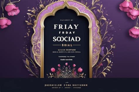 Premium Photo Good Friday Social Poster Template