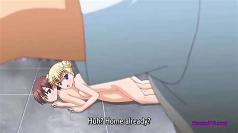 Blonde Babe Fuck First Time In Threesome Double Penetration