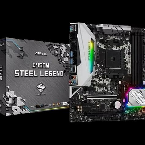 Jual ASRock B450M Steel Legend | Shopee Indonesia