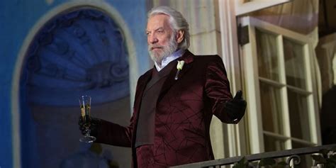 President Snow Catching Fire