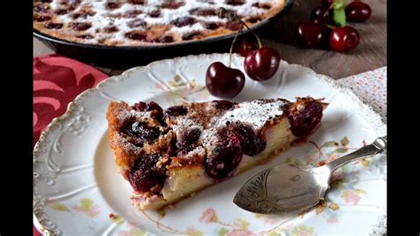 Cómo Hacer Clafoutis De Cerezas Postre Fácil Y Delicioso Youtube