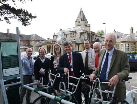 Trust unveils bike docks as part of wider Oxford scheme | Oxford Health