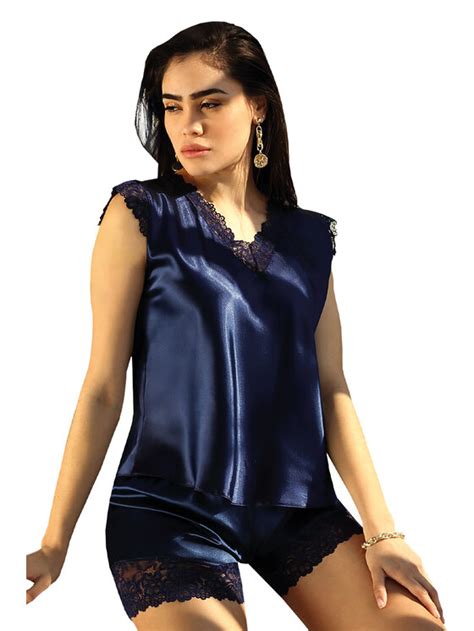 Dkaren Lingerie Komplet Bielizny Komplet Granatowy Modivo Pl