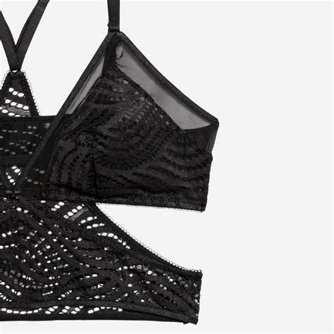 Бюстгальтер-бралетт H&M XAZ141804DSUO M Черный (8000003652789) – в ...