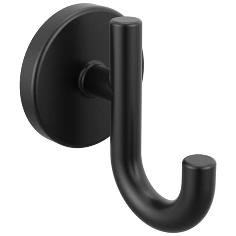 Delta Trinsic Robe Hook — Matte Black