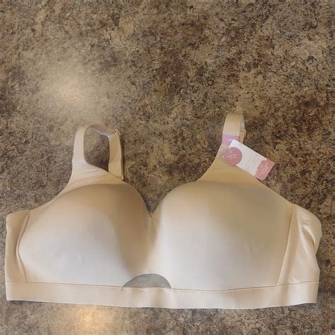 Cacique Intimates Sleepwear Nwt Cacique Lightly Lined No Wire Nude Bra Size D Poshmark
