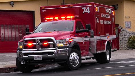 Lafd Rescue Responding Youtube