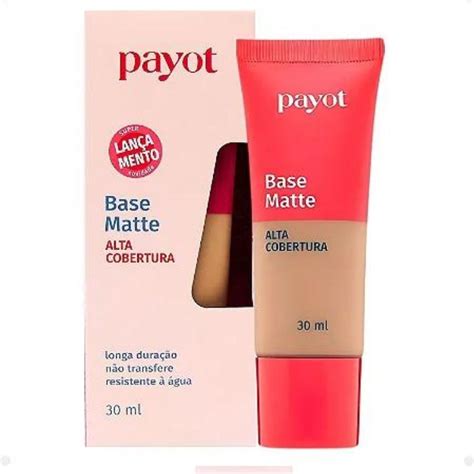 Base Com Boa Cobertura - Base Matte Alta Cobertura Payot 30ml | Shopee Brasil