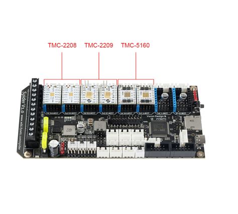 Tarjeta Control Impresora 3d Fysetc Spider V1 0 STM32F446 180Mhz Para 8