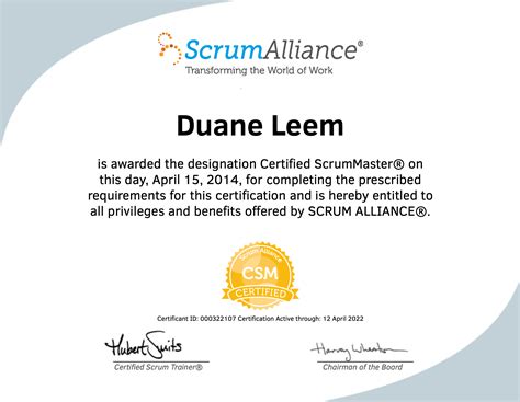 Certified ScrumMaster Salary: CSM Certification Pay Trends 31