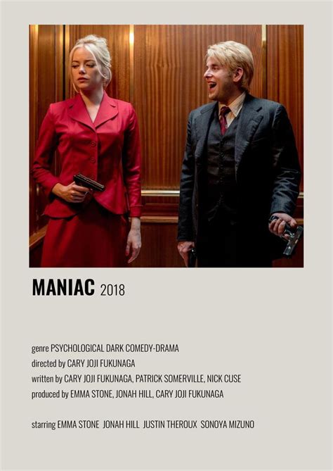 maniac miniseries poster pelis peliculas cine