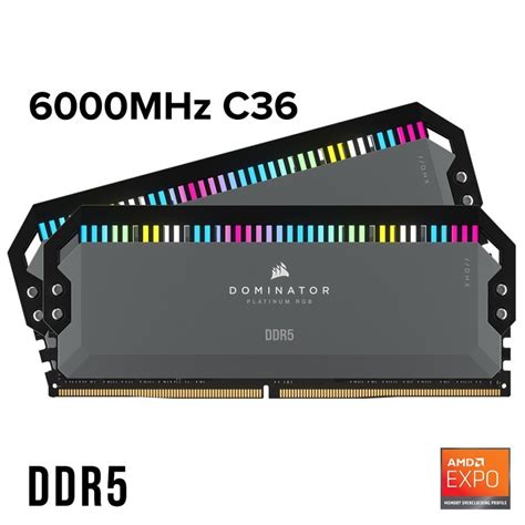 Jual Corsair Ddr5 Dominator Platinum Rgb 6000 Mhz 32gb 2x16gb Amd