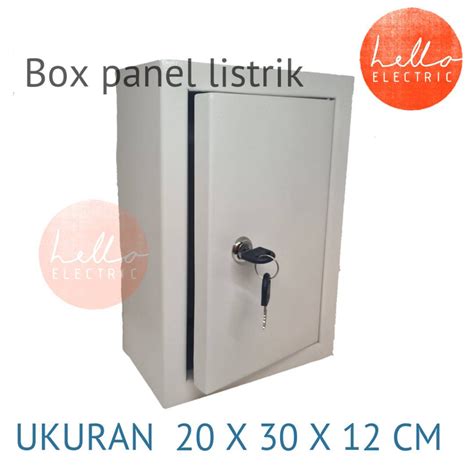 Jual BOX KOTAK PANEL KABINET LISTRIK 20 X 30 X 12 INDOOR OUTDOOR