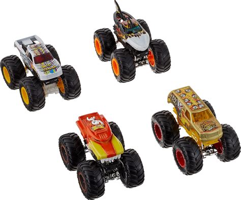 Hot Wheels Monster Trucks Scale Monster Trucks Ubuy India