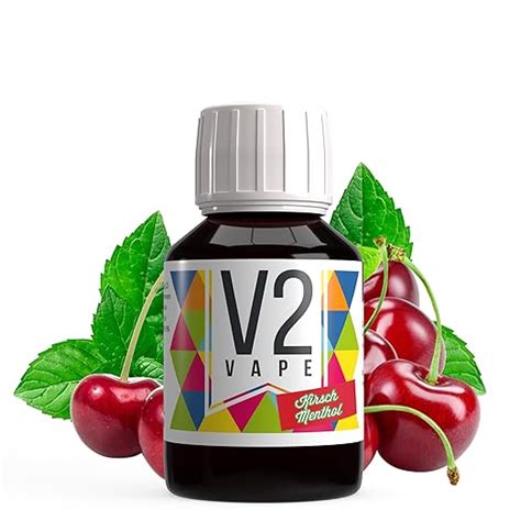 30ml V2 Vape Kirsch Menthol Aroma Konzentrat zum Mischen mit Base für E