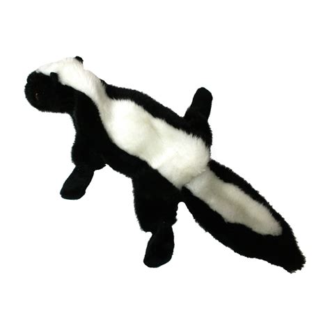 Suzie The Skunk Plush Dog Toy Fuzzy Creek Pet Supplies