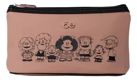 Mafalda Cosmetiquera Cloe Nude Cierre Sencillo Envío gratis