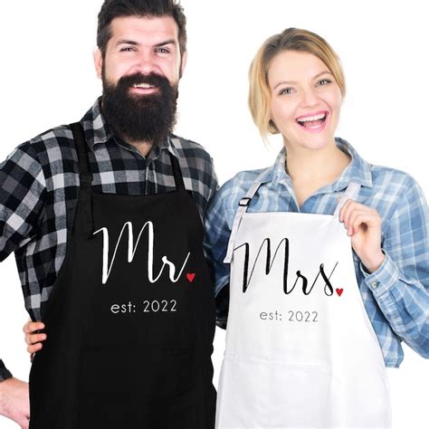 His And Hers Aprons Etsy