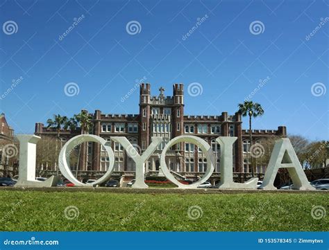 NEW ORLEANS,LA/USA -03-22-2019: Campus of Loyola University in New ...