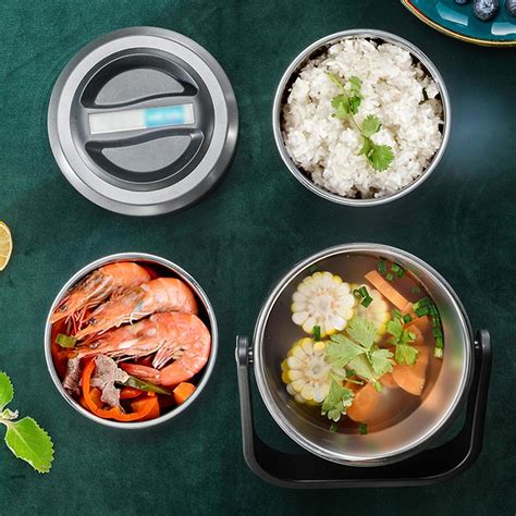 Lunch Box Vacuum Insulated Food Jar Oz Stainless Steel Hot Lunch Container Wide Bore