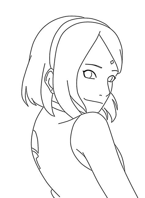 Sakura Color Page - Free Printable Coloring Pages