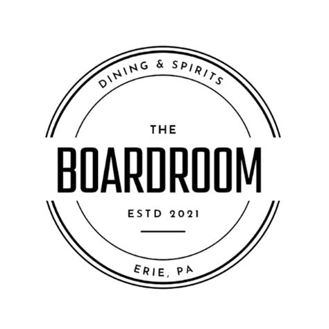 The Boardroom Dining And Spirits Menu