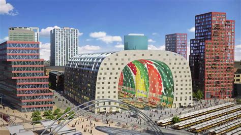 Rotterdam Market Hall MVRDV Rotterdam Building E Architect