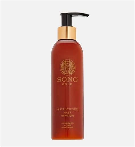 Възстановяваща маска със златни частици - Sono Argan Restructuring Mask ...