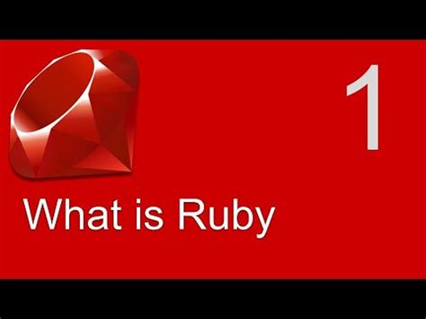 Ruby Beginner Tutorial | What is Ruby | Introduction