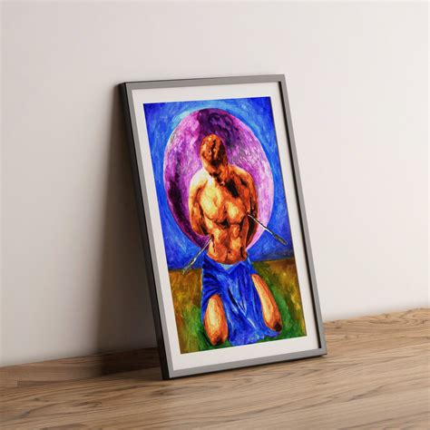 Full Nude Watercolor Art Print Gay Art Print Homoerotic Etsy