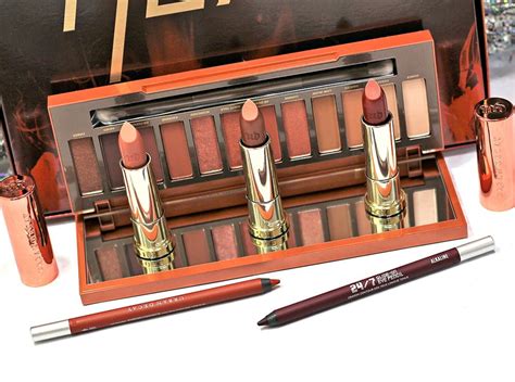 Urban Decay Naked Heat Collection Swatches Review