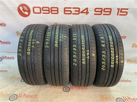 Шини Резина Покришки 205/55 R17 Bridgestone: 1 500 грн. - Автошини ...