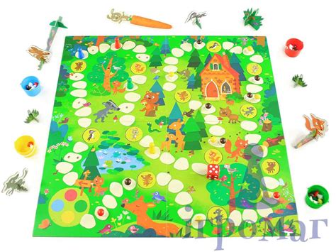 Настольная игра За Грибами в Заколдованный Лес | Купить семейную ...