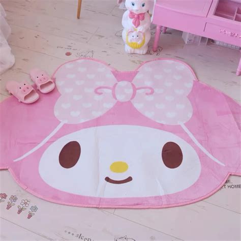 Saniro Kawaii Cinnamoroll Carpet Big Size Cartoon Home Soft Fur Rugs