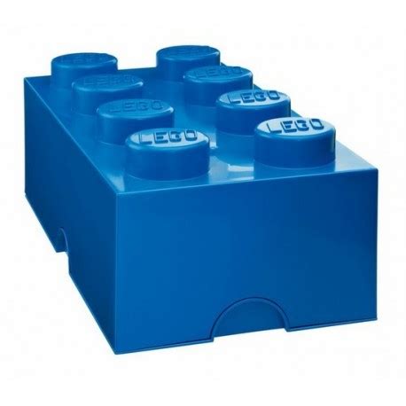 Boite Lego G Ante Rangement L Plots Bleu