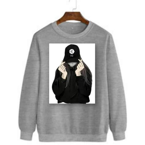 Jual Sweater Wanita Korean Exo Sweater Exo Korean Sweater Model