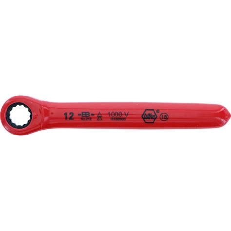 Wiha Tools - 21212 - Wrench; Ratcheting; Insulated; Metric; 12mm - RS