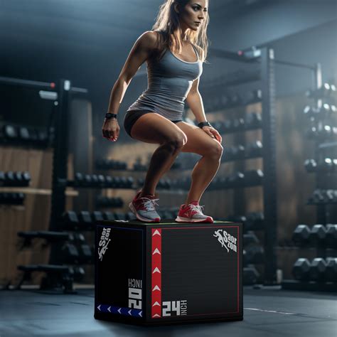 box plyometric jump box  home gym soft anti slip exercise step