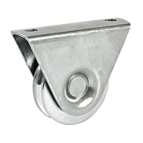 Roue Ø 80 A Gorge Ronde Ø 16, Support Extérieur, Charge 300 Kg