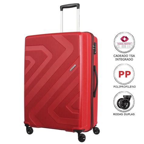 Mala Grande Para Viagem Polipropileno American Tourister Camboriu