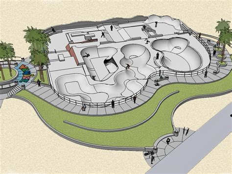 Archshowcase Venice Beach Skate Park By Rrm Design Group